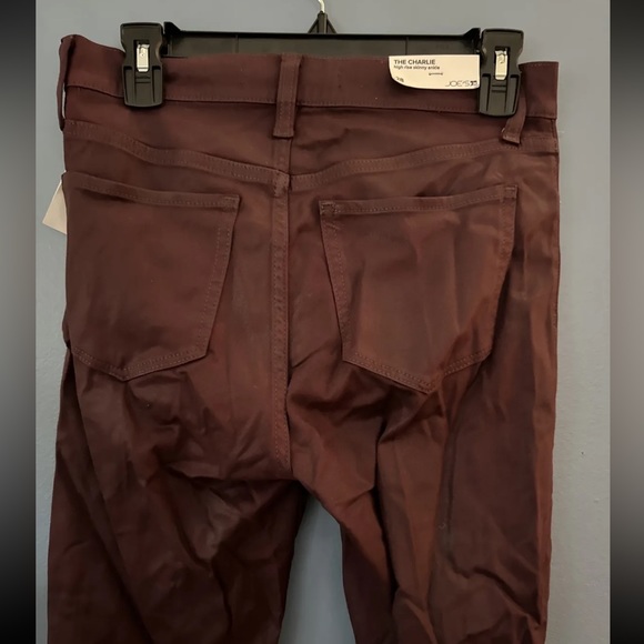 Joe's Jeans Women's Vineyard The Charlie Coated High Waist Ankle Skinny Jeans - Picture 10 of 14